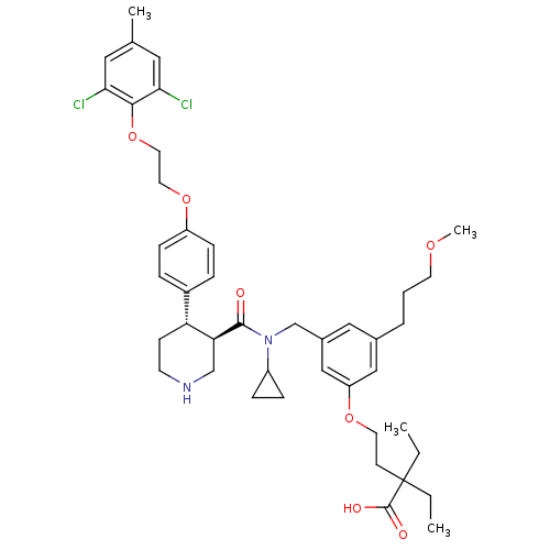 Chemical structure of BindingDB Monomer ID 50340418