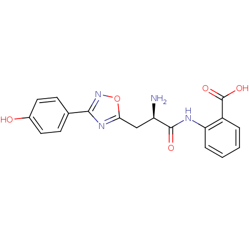 Chemical structure of BindingDB Monomer ID 50342536