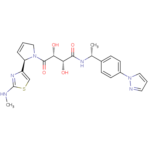 Chemical structure of BindingDB Monomer ID 50342957