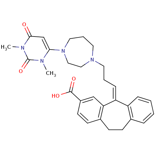 Chemical structure of BindingDB Monomer ID 50343580