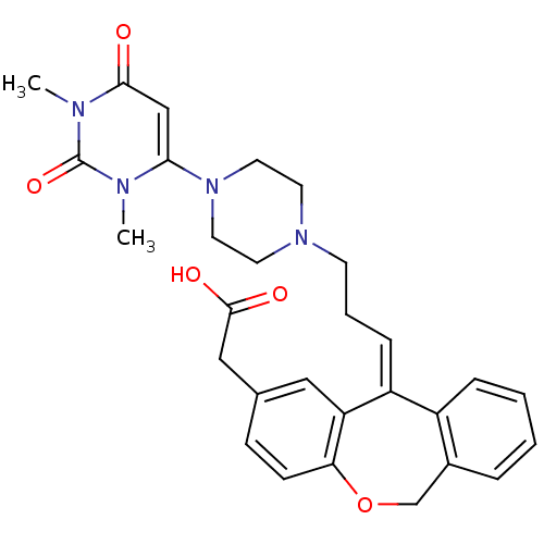 Chemical structure of BindingDB Monomer ID 50343587
