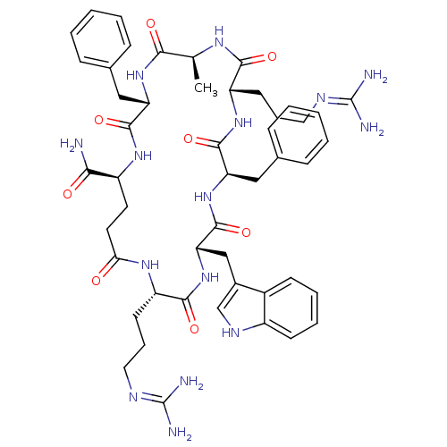 Chemical structure of BindingDB Monomer ID 50343650