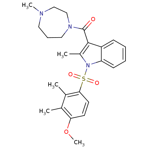 Chemical structure of BindingDB Monomer ID 50345079