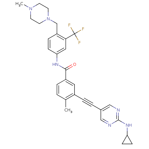 Chemical structure of BindingDB Monomer ID 50345591