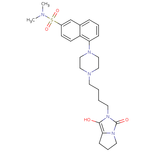 Chemical structure of BindingDB Monomer ID 50345702
