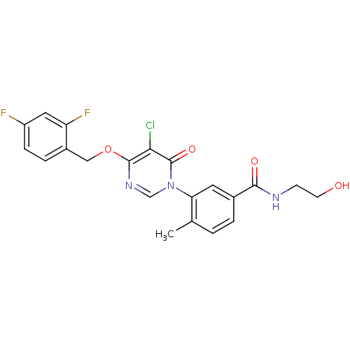 Chemical structure of BindingDB Monomer ID 50346918