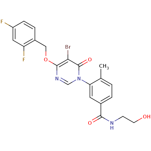 Chemical structure of BindingDB Monomer ID 50346925