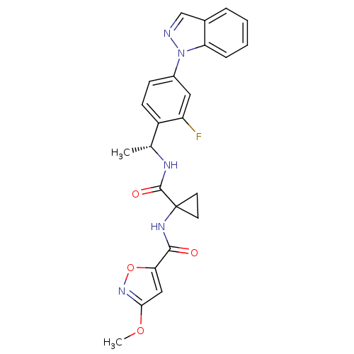 Chemical structure of BindingDB Monomer ID 50347354