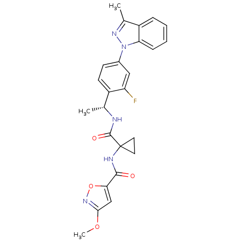 Chemical structure of BindingDB Monomer ID 50347355