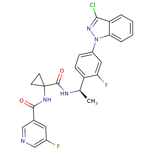 Chemical structure of BindingDB Monomer ID 50347378