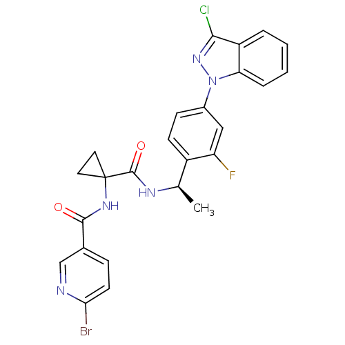 Chemical structure of BindingDB Monomer ID 50347383