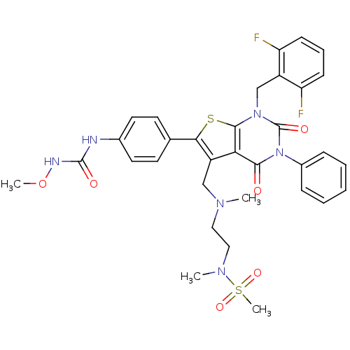 Chemical structure of BindingDB Monomer ID 50347993