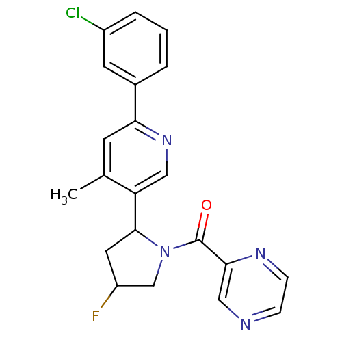 Chemical structure of BindingDB Monomer ID 50349544