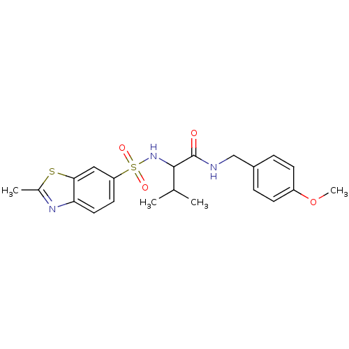 Chemical structure of BindingDB Monomer ID 50351502
