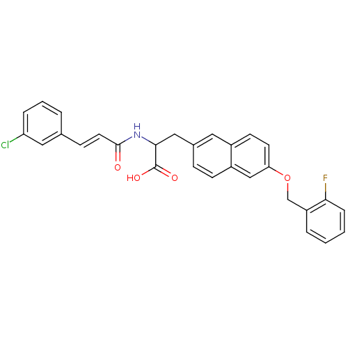 Chemical structure of BindingDB Monomer ID 50351781