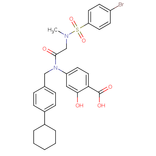 Chemical structure of BindingDB Monomer ID 50353436