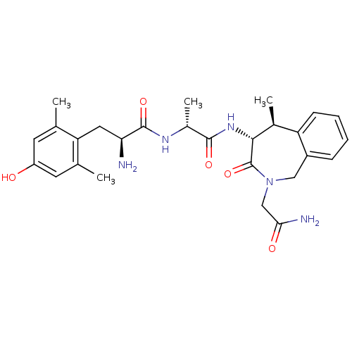 Chemical structure of BindingDB Monomer ID 50354647