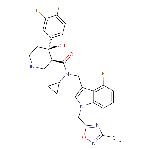 Chemical structure of BindingDB Monomer ID 50355509