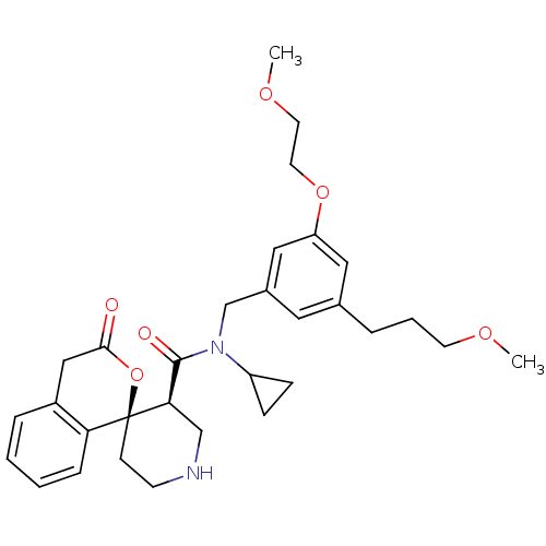 Chemical structure of BindingDB Monomer ID 50359173