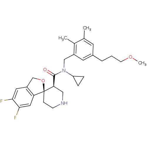 Chemical structure of BindingDB Monomer ID 50359182