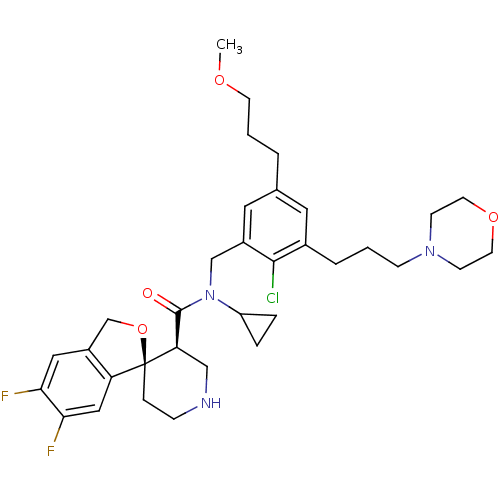 Chemical structure of BindingDB Monomer ID 50359190