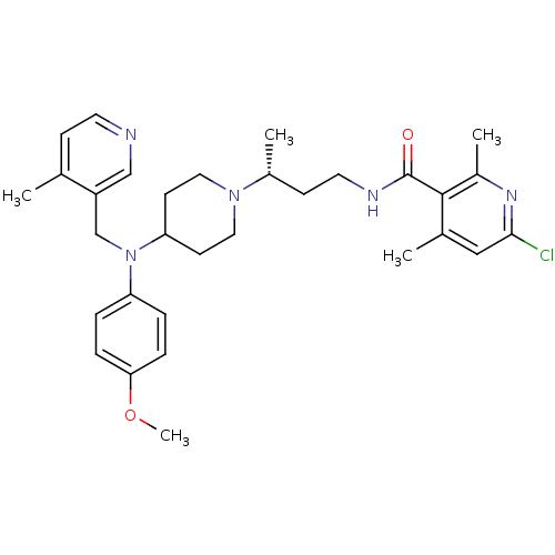 Chemical structure of BindingDB Monomer ID 50359487
