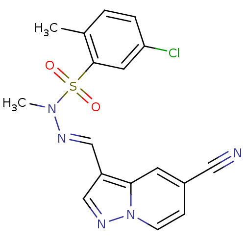 Chemical structure of BindingDB Monomer ID 50360078