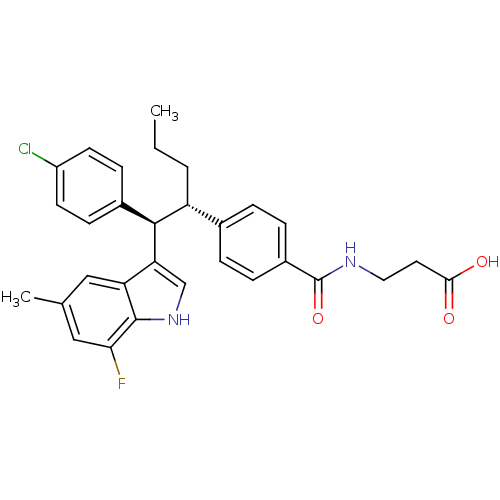 Chemical structure of BindingDB Monomer ID 50360584