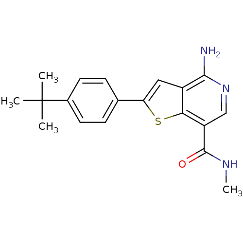 Chemical structure of BindingDB Monomer ID 50361818