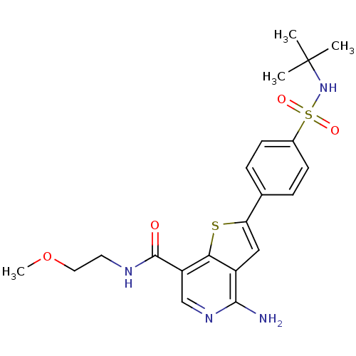 Chemical structure of BindingDB Monomer ID 50361823