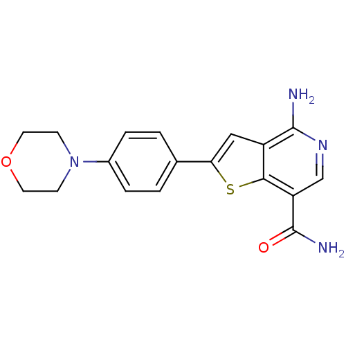 Chemical structure of BindingDB Monomer ID 50361828