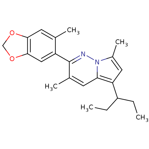 Chemical structure of BindingDB Monomer ID 50362264