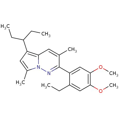 Chemical structure of BindingDB Monomer ID 50362265
