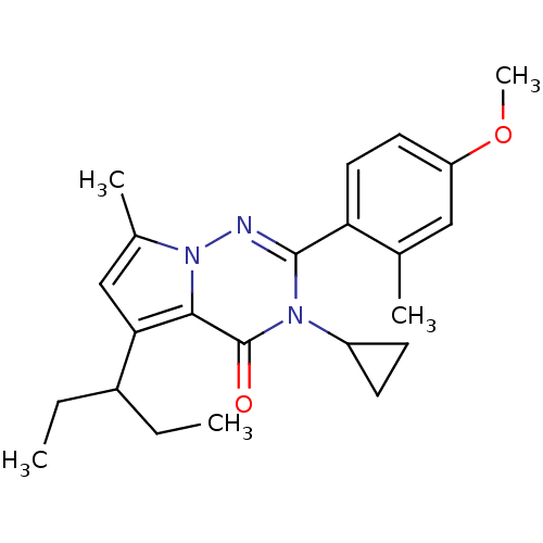Chemical structure of BindingDB Monomer ID 50362288