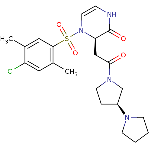Chemical structure of BindingDB Monomer ID 50362321