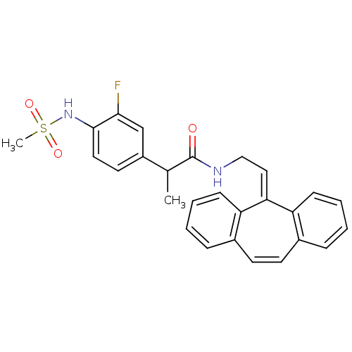 Chemical structure of BindingDB Monomer ID 50362806