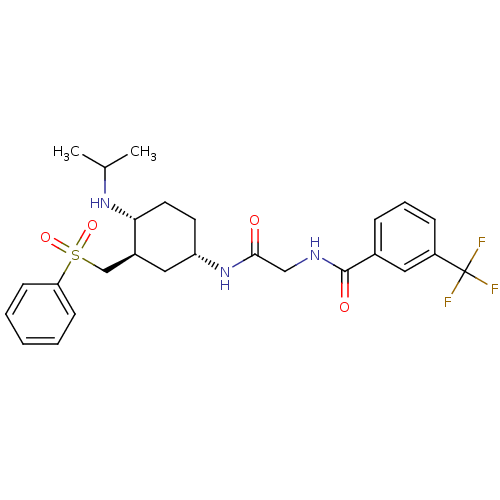 Chemical structure of BindingDB Monomer ID 50363417