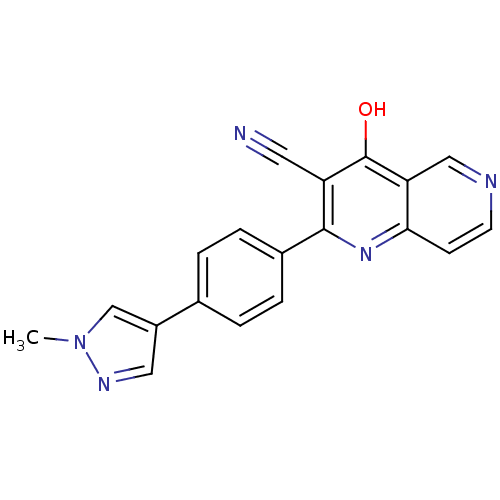 Chemical structure of BindingDB Monomer ID 50365499