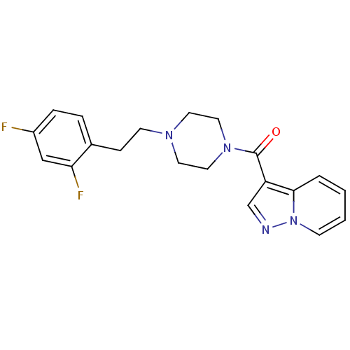Chemical structure of BindingDB Monomer ID 50365591