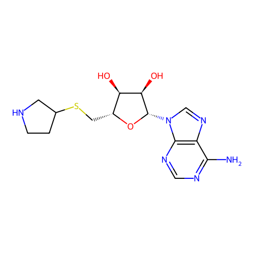 Chemical structure of BindingDB Monomer ID 50366318