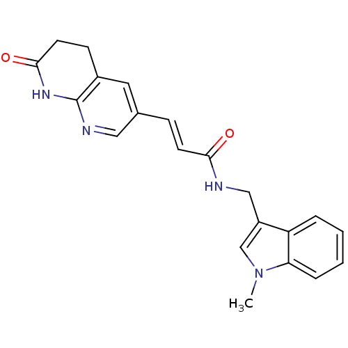 Chemical structure of BindingDB Monomer ID 50371155