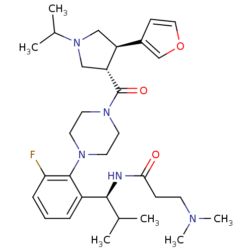 Chemical structure of BindingDB Monomer ID 50373503