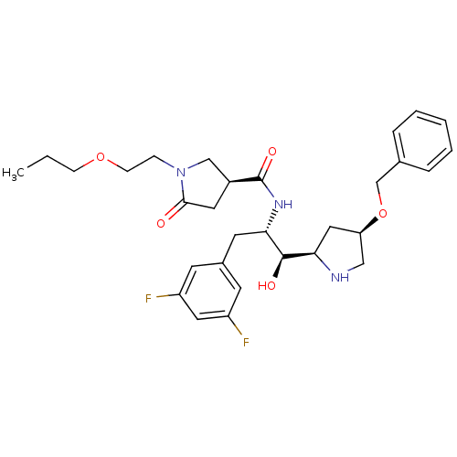 Chemical structure of BindingDB Monomer ID 50374229
