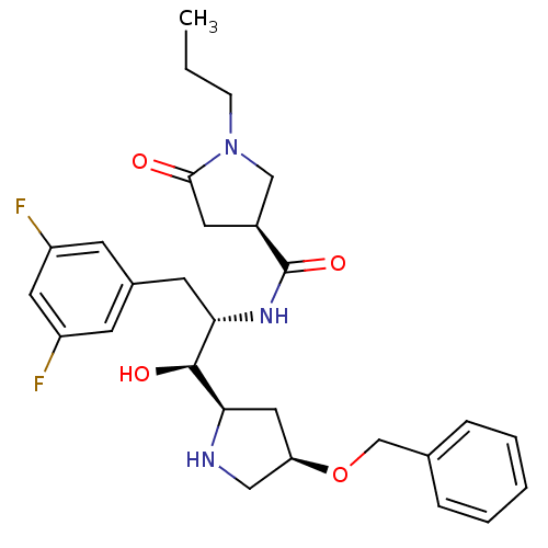 Chemical structure of BindingDB Monomer ID 50374235