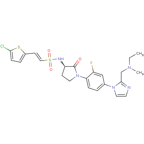 Chemical structure of BindingDB Monomer ID 50374262