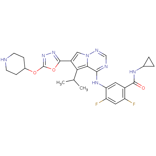 Chemical structure of BindingDB Monomer ID 50374697