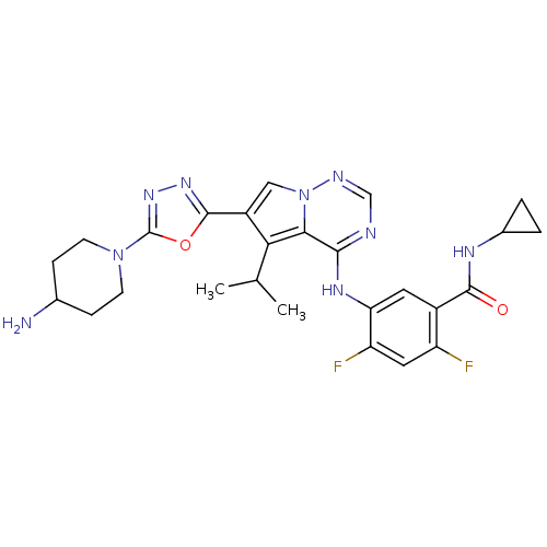 Chemical structure of BindingDB Monomer ID 50374709