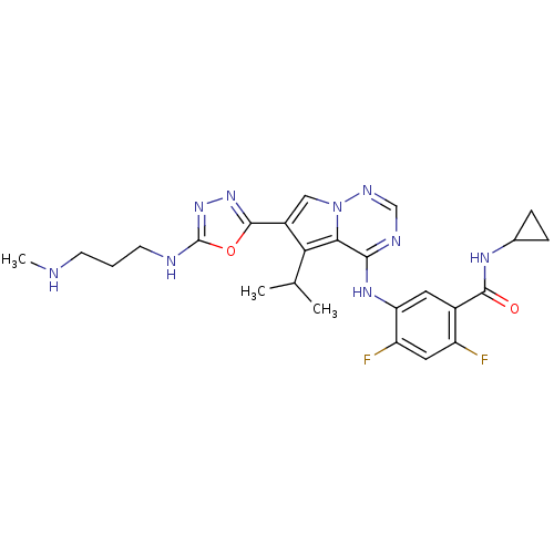 Chemical structure of BindingDB Monomer ID 50374710