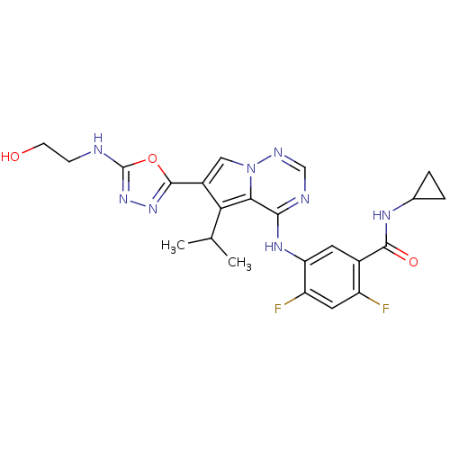 Chemical structure of BindingDB Monomer ID 50374713
