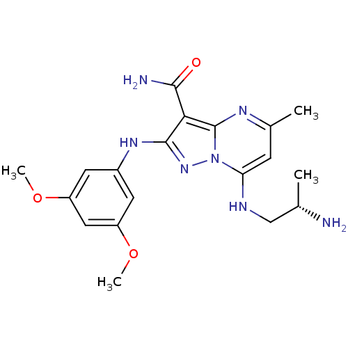 Chemical structure of BindingDB Monomer ID 50375357